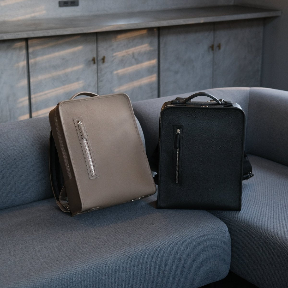 <受注生産:1月末〜順次出荷>YOSHIKAWA - SUI backpack (TAUPE) - aucentic