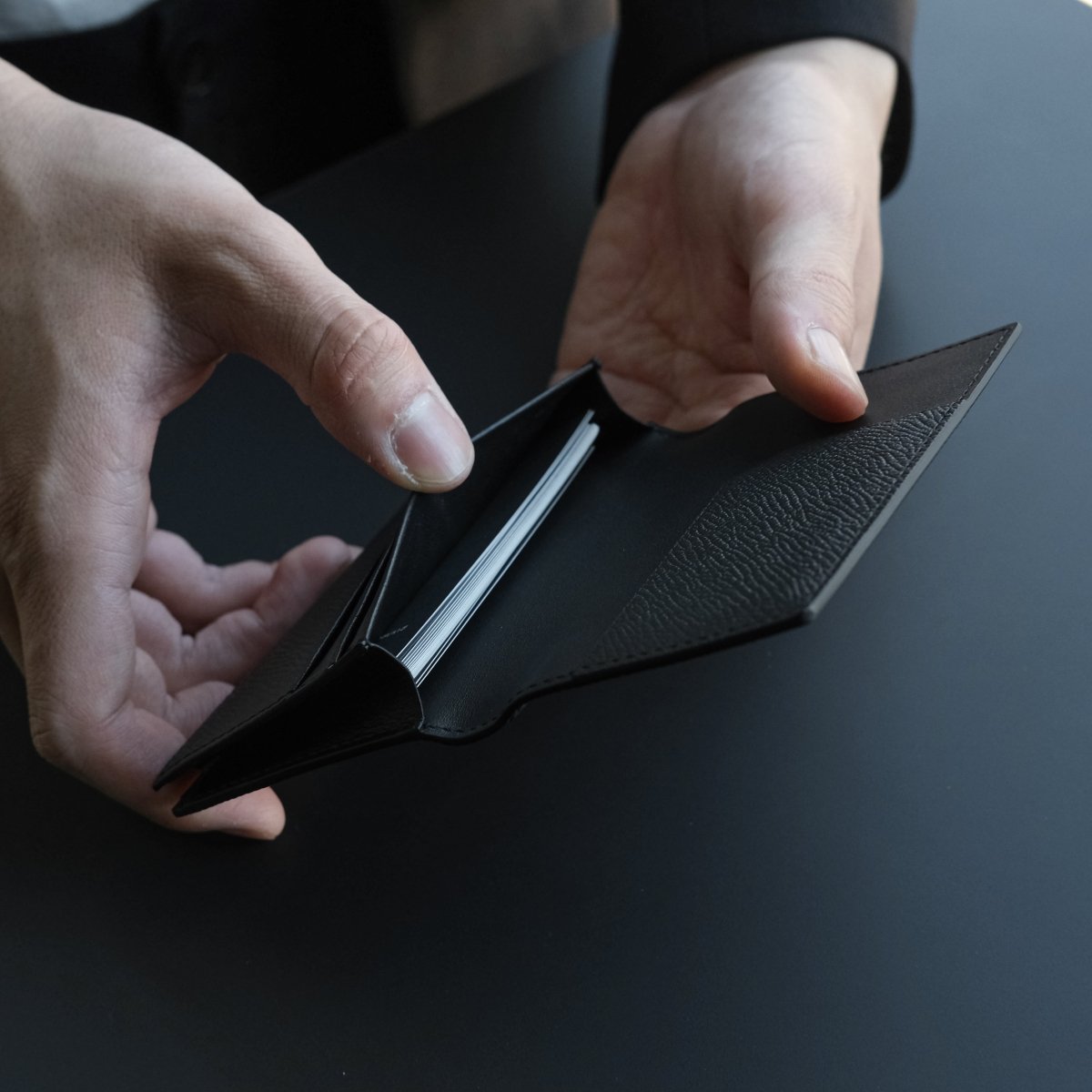 <受注生産5月22日〜順次出荷>Waprolux - Business Card Case - aucentic