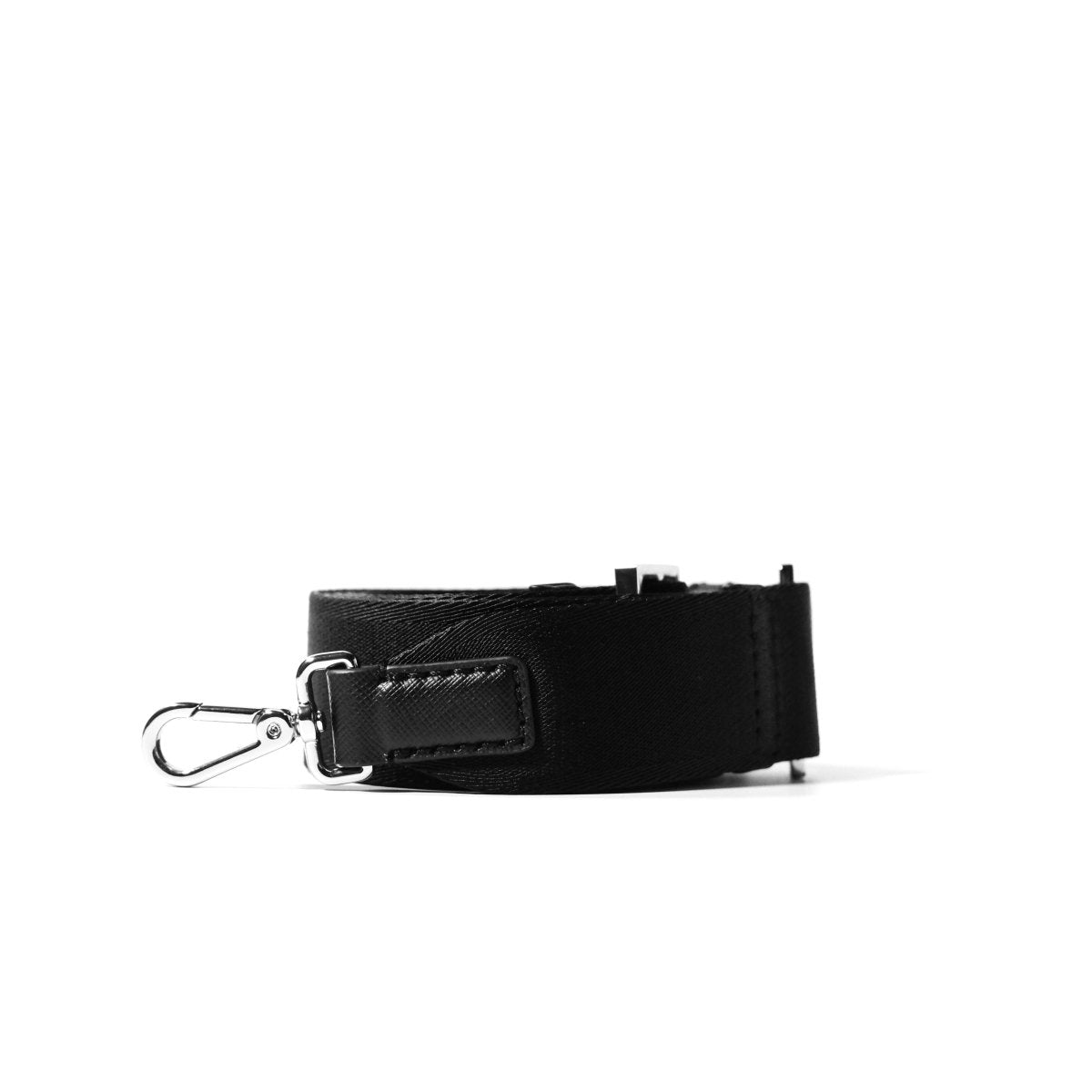 <受注生産5月25日〜順次出荷>Italian Saffiano Leather Crossbody Bag (Black) - aucentic
