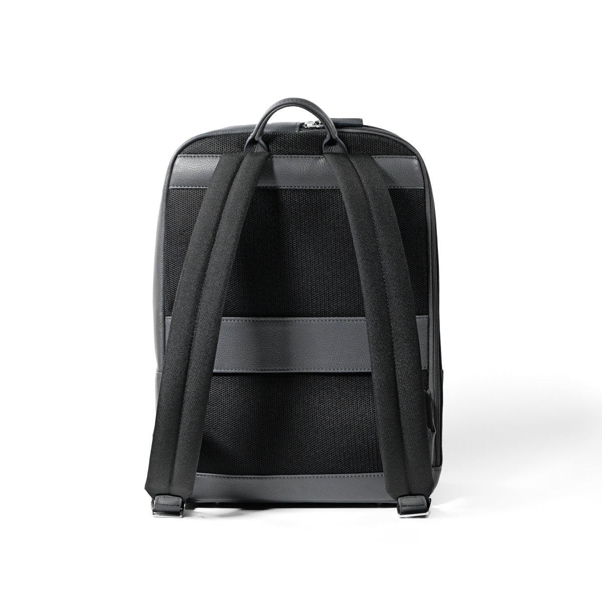 <受注生産:8月15日より順次発送予定>Full Grain Leather Backpack (Grey) - aucentic