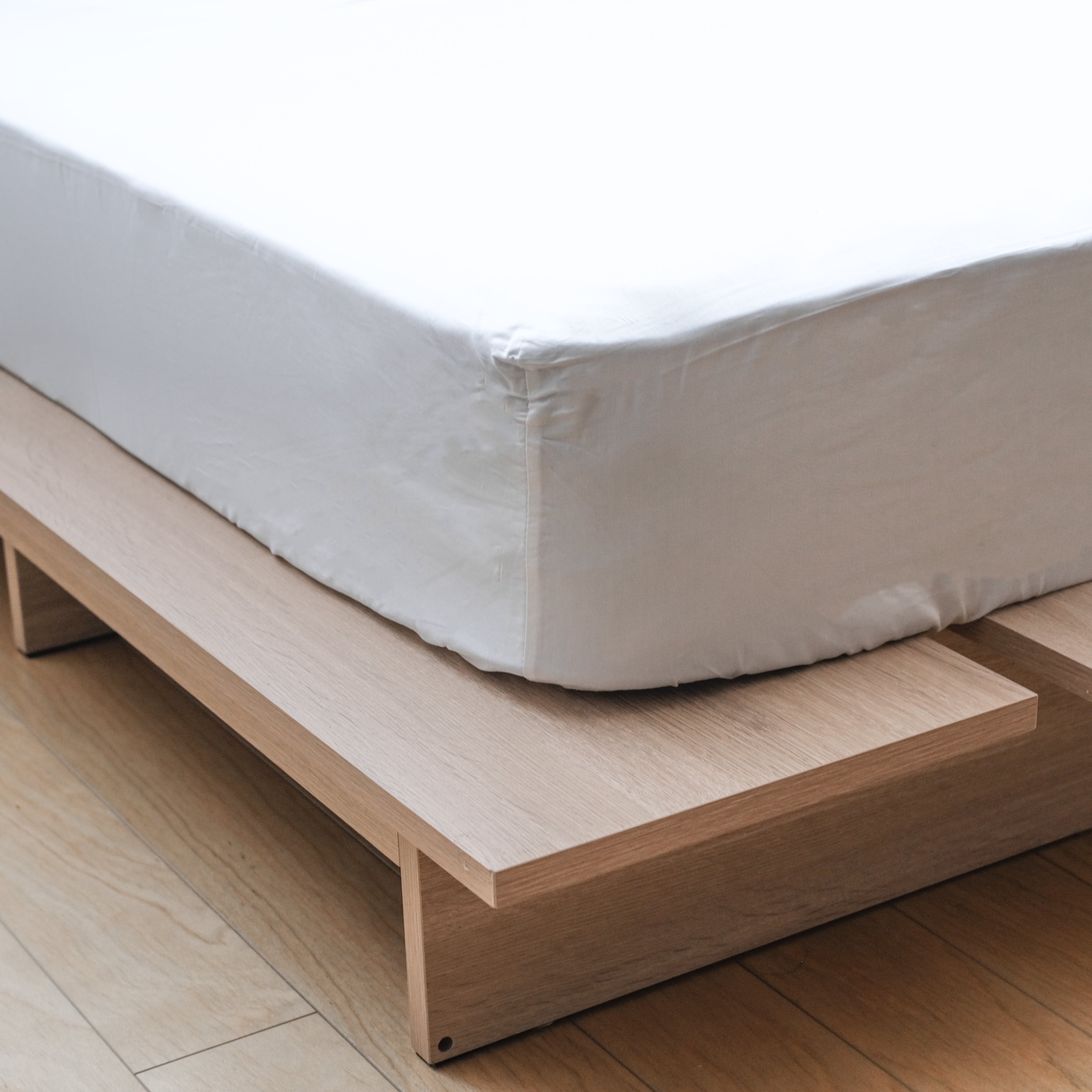 600TC Cotton Sateen Sheets Sets(ボックスシーツ&枕カバー)
