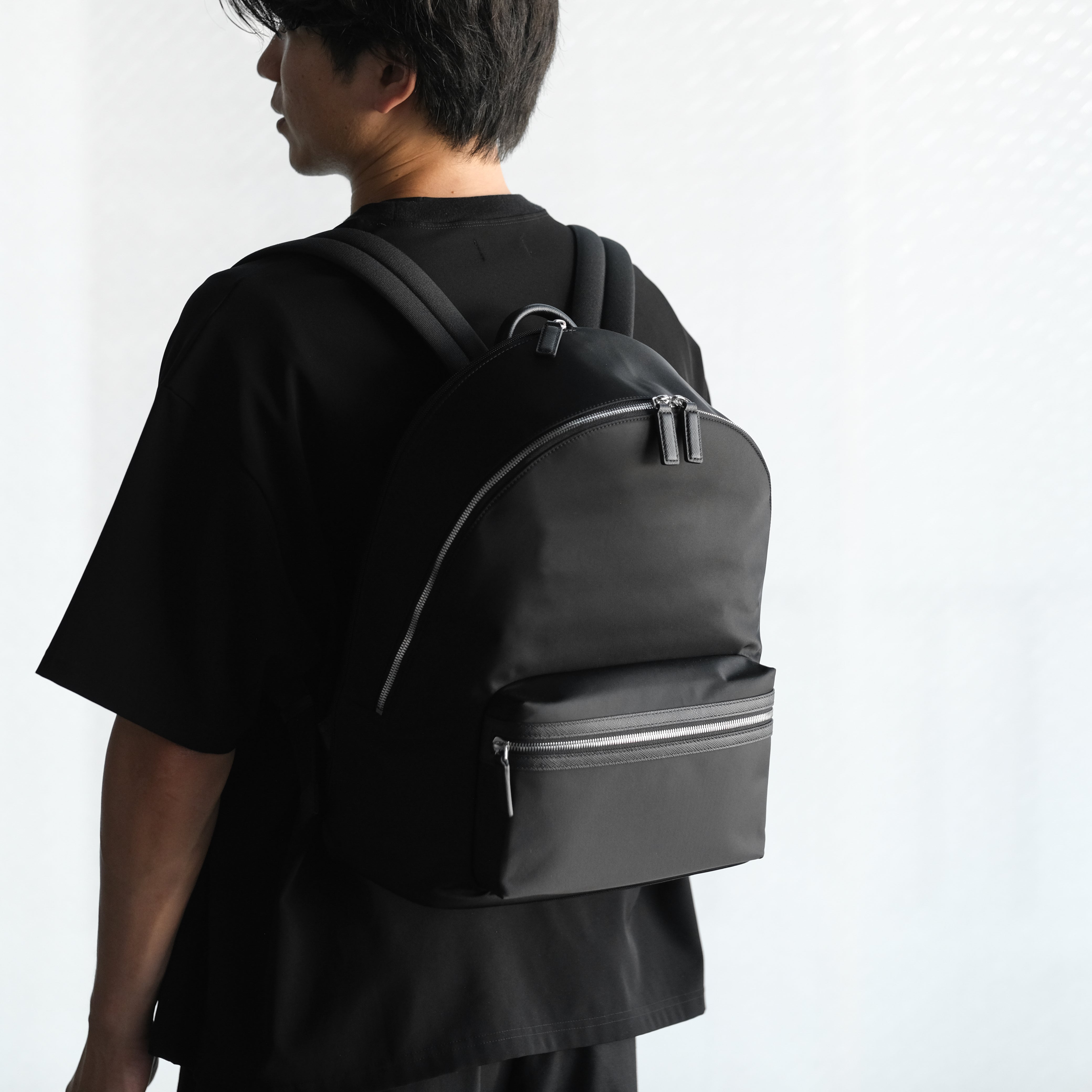 <受注生産>Nylon Round Backpack