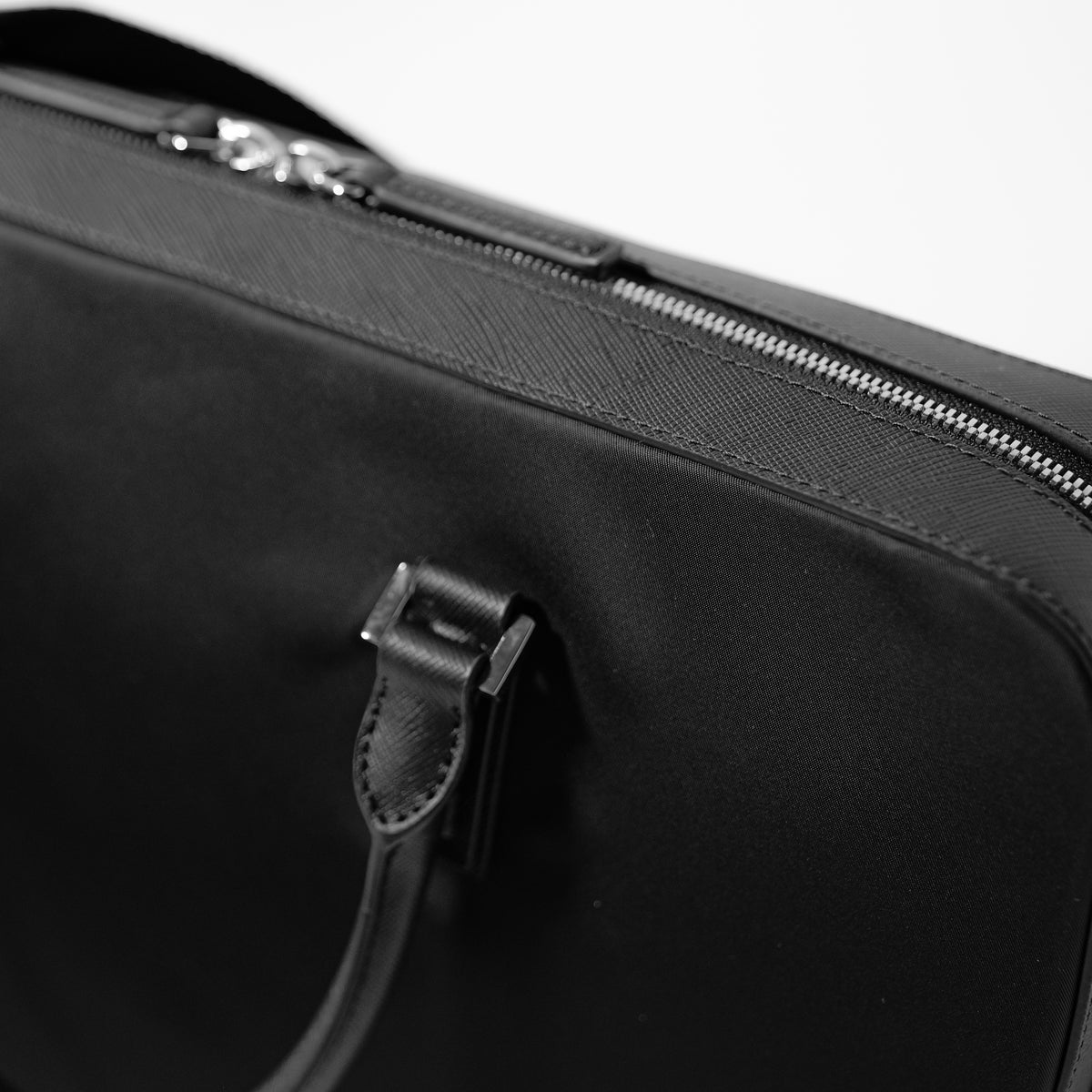 <tc>Italian Saffiano Leather Briefcase
</tc>