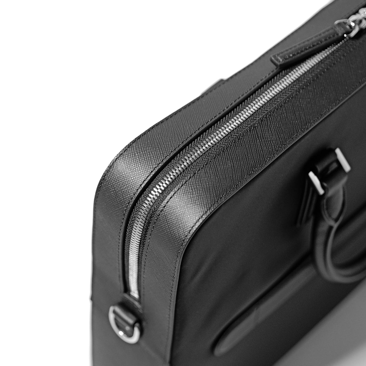 <tc>Italian Saffiano Leather Briefcase
</tc>