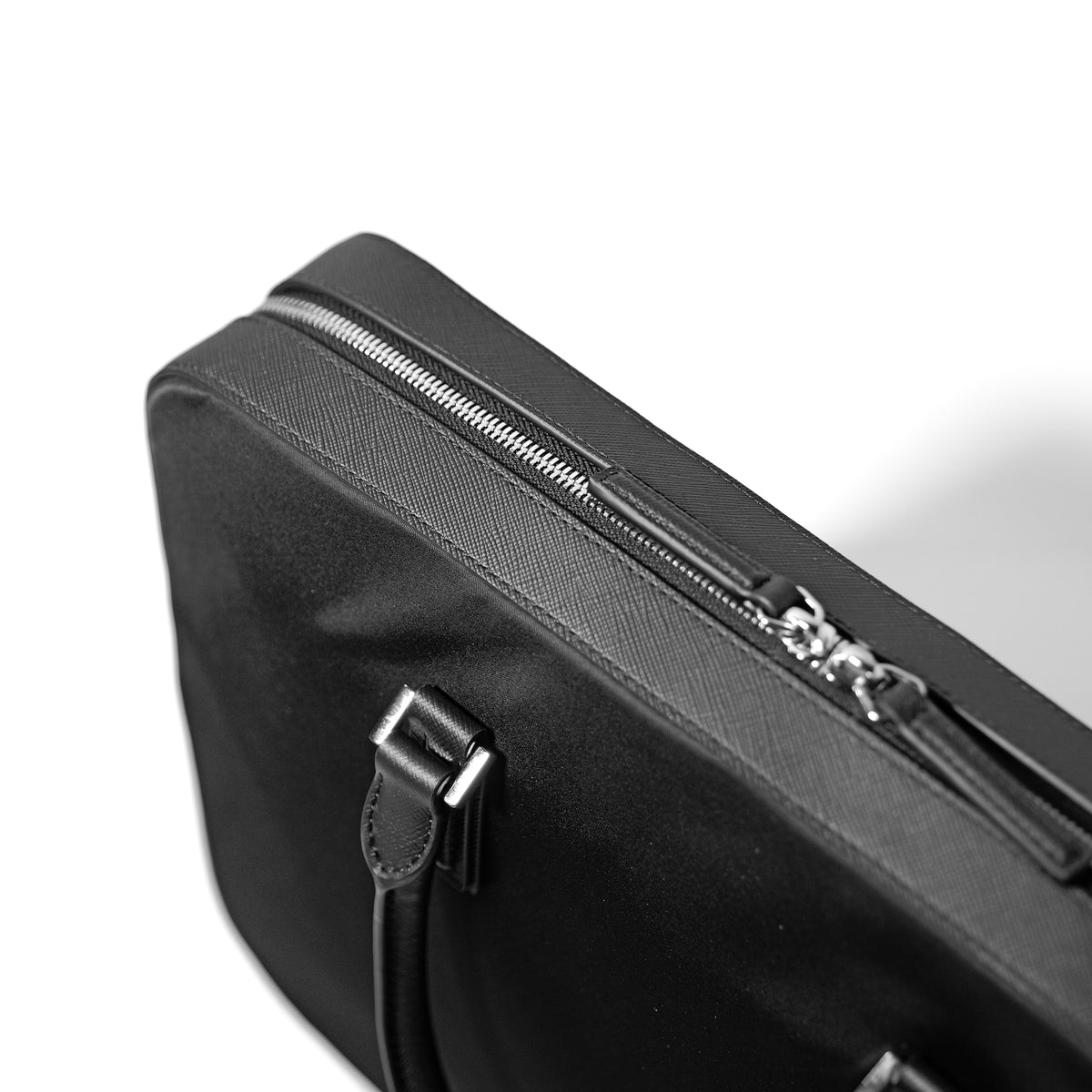 <tc>Italian Saffiano Leather Briefcase
</tc>