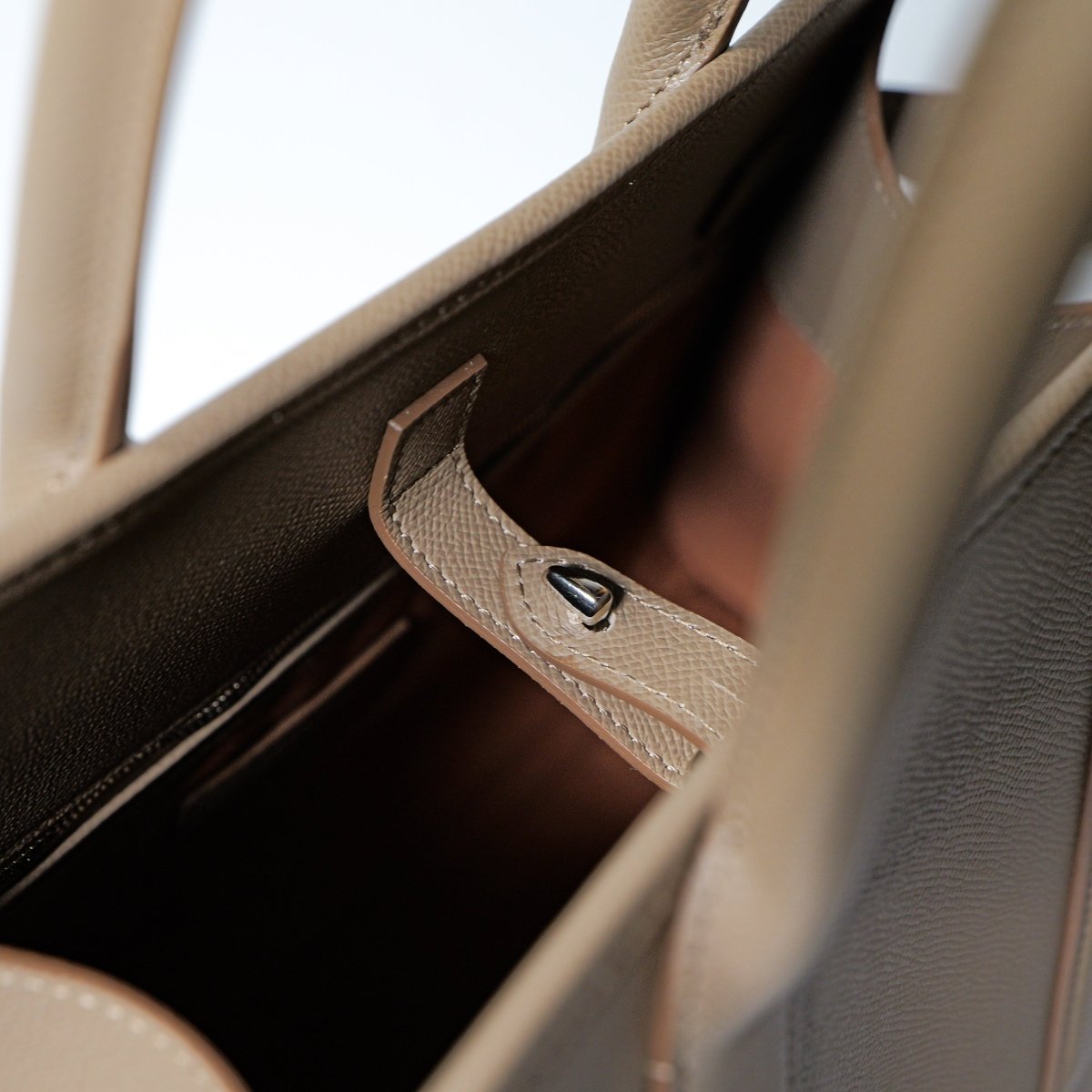 <受注生産>INOSE - MIYABI TOTE (TAUPE) - aucentic