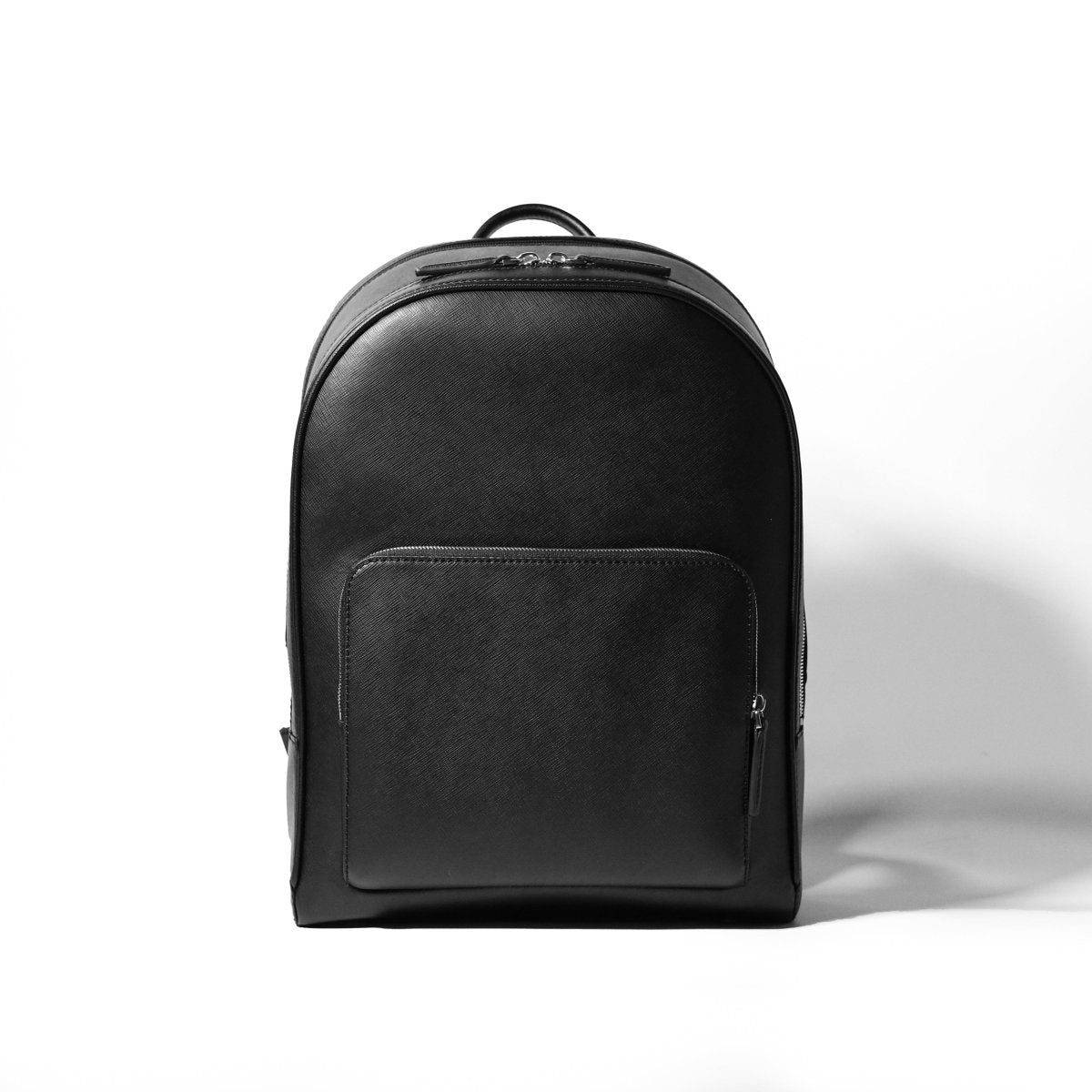Italian Saffiano Leather Backpack - aucentic