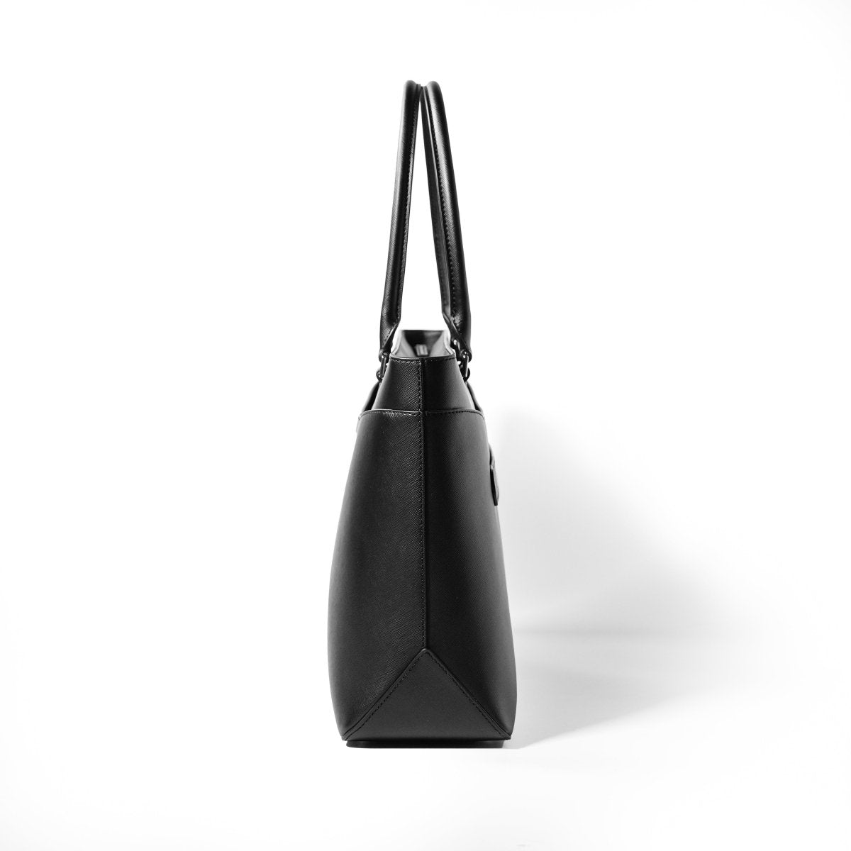 <受注生産>Italian Saffiano Vessel Tote (Black) - aucentic
