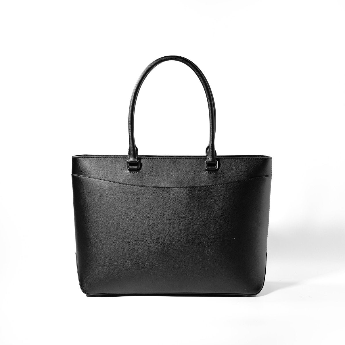 <受注生産>Italian Saffiano Vessel Tote (Black) - aucentic