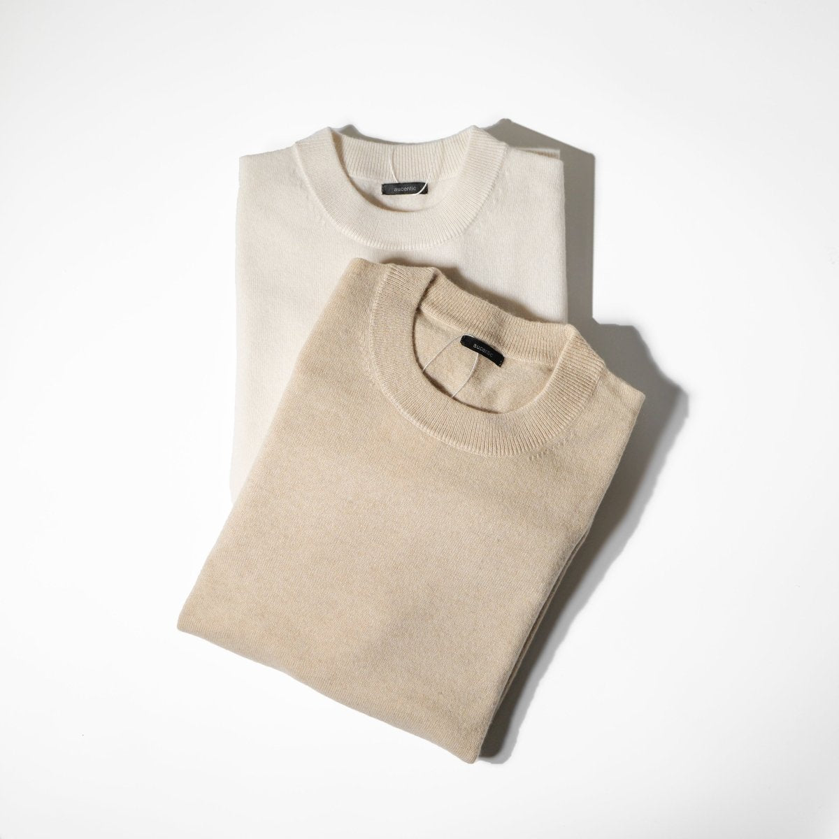 Mongolian Cashmere Crewneck Sweater (women's) - aucentic