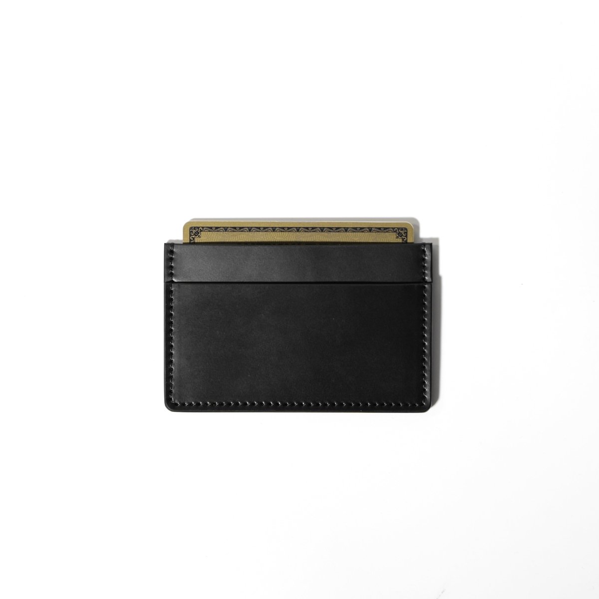 SHELL CORDOVAN Card Case (Horween Leather) - aucentic