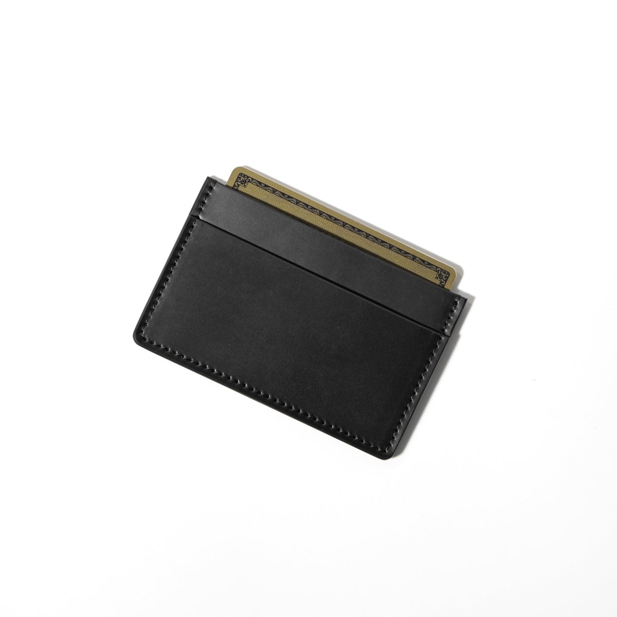 SHELL CORDOVAN Card Case (Horween Leather) - aucentic