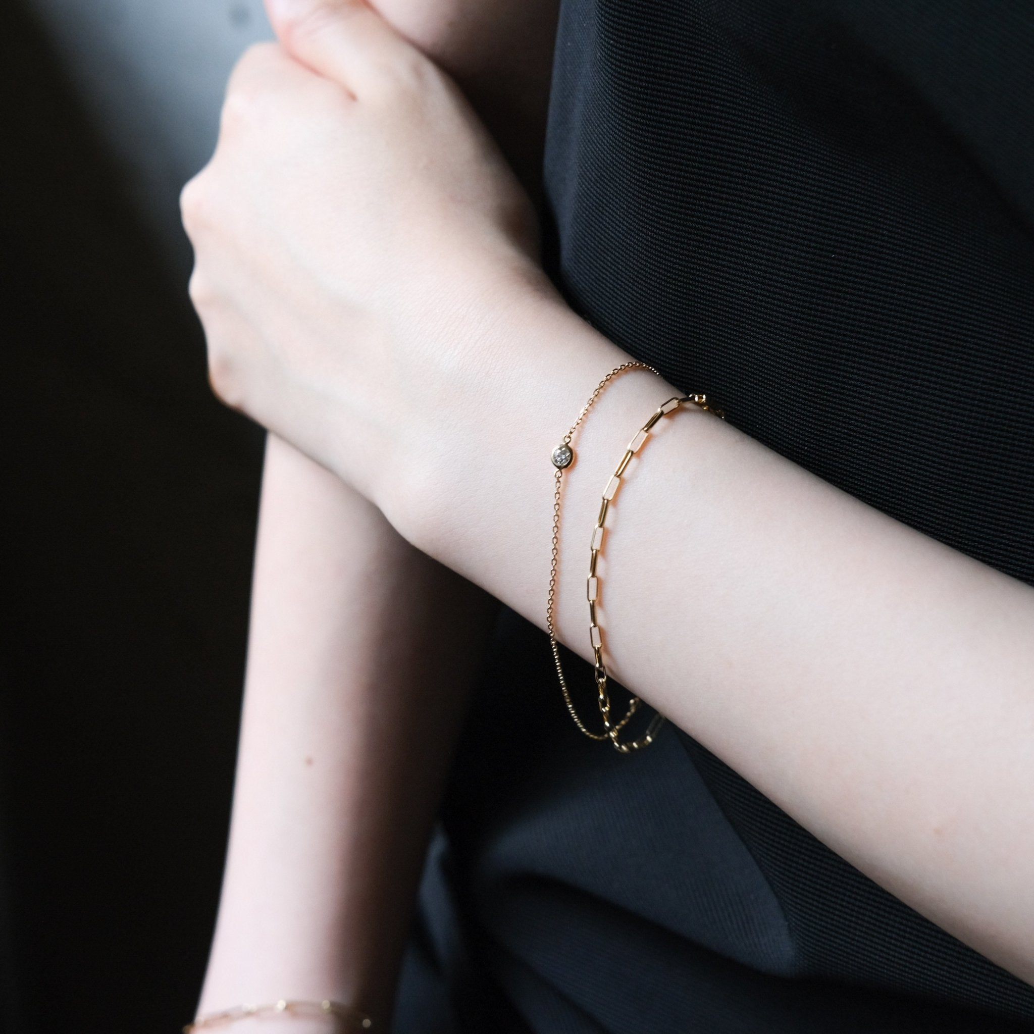18K Marvelous Long Bracelet - aucentic