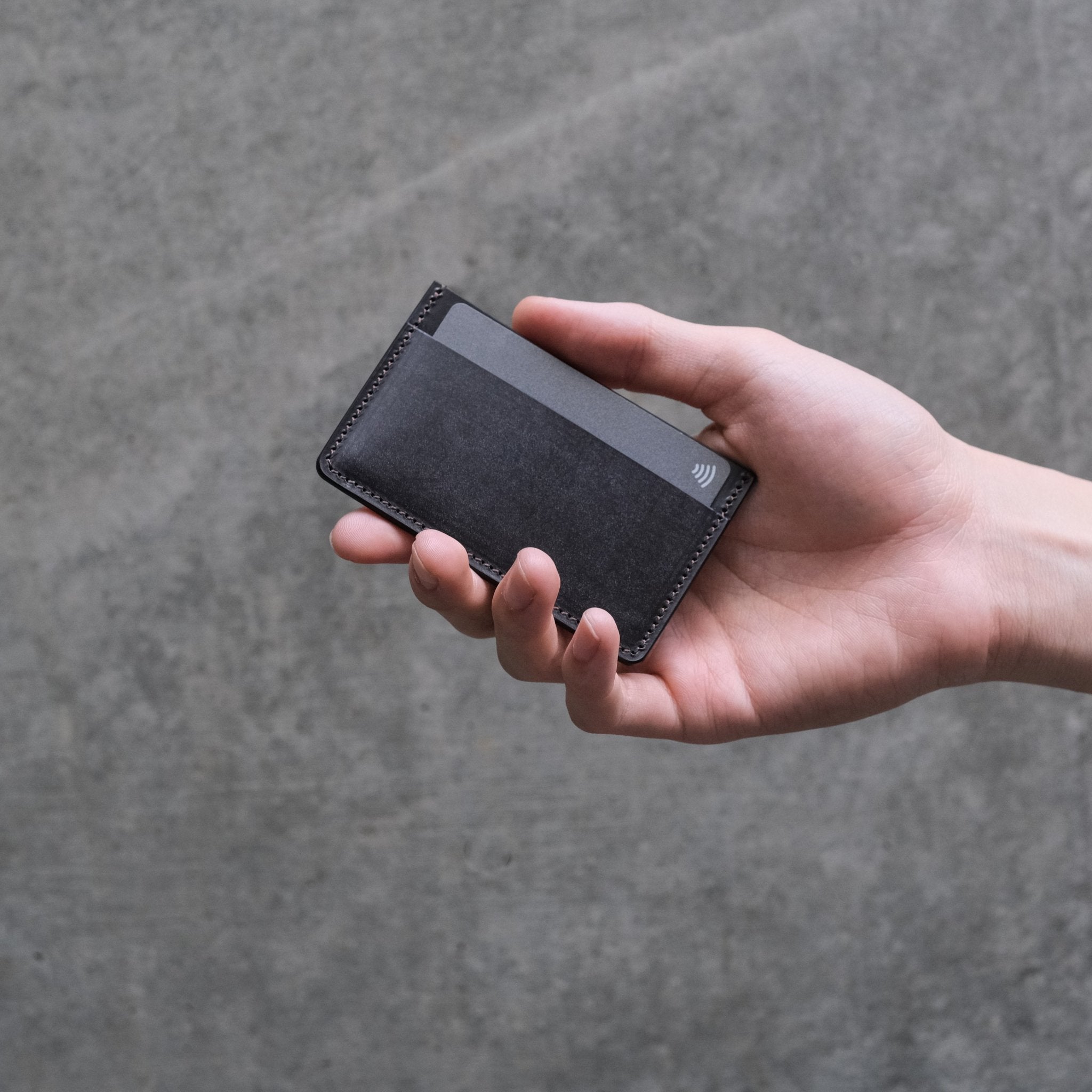 Bridle Leather Card Case - aucentic
