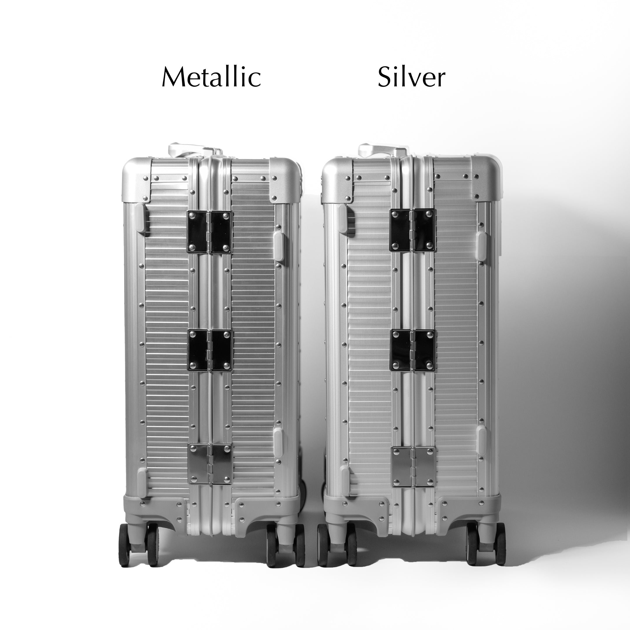 <受注生産>Stripe Aluminum Suitcase(Metallic) Op.13