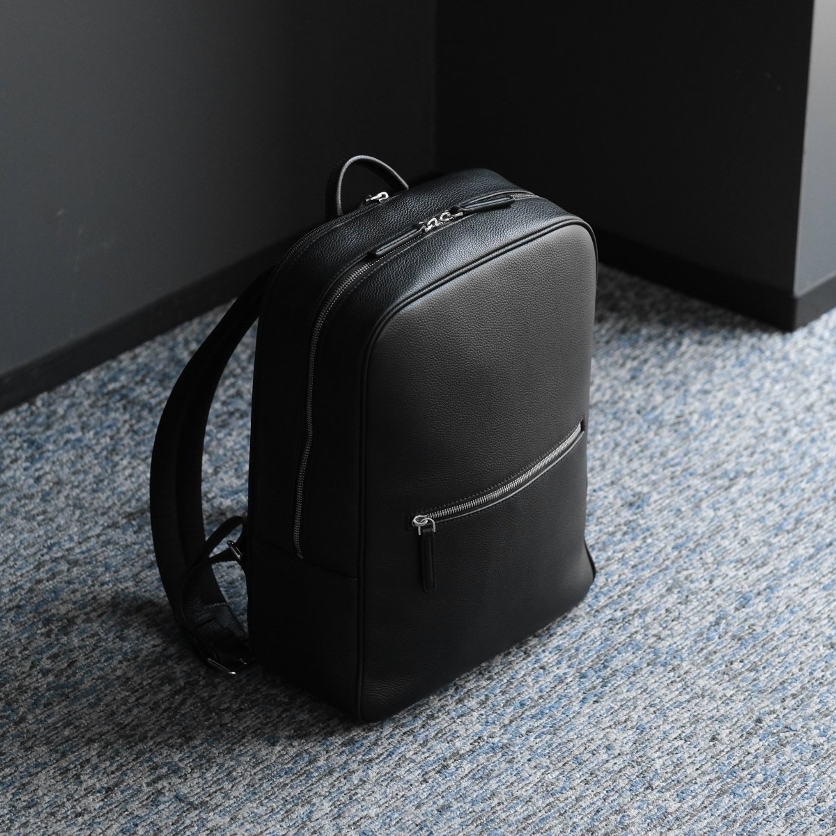 <受注生産：7月18日より順次発送予定>Full Grain Leather Backpack - aucentic