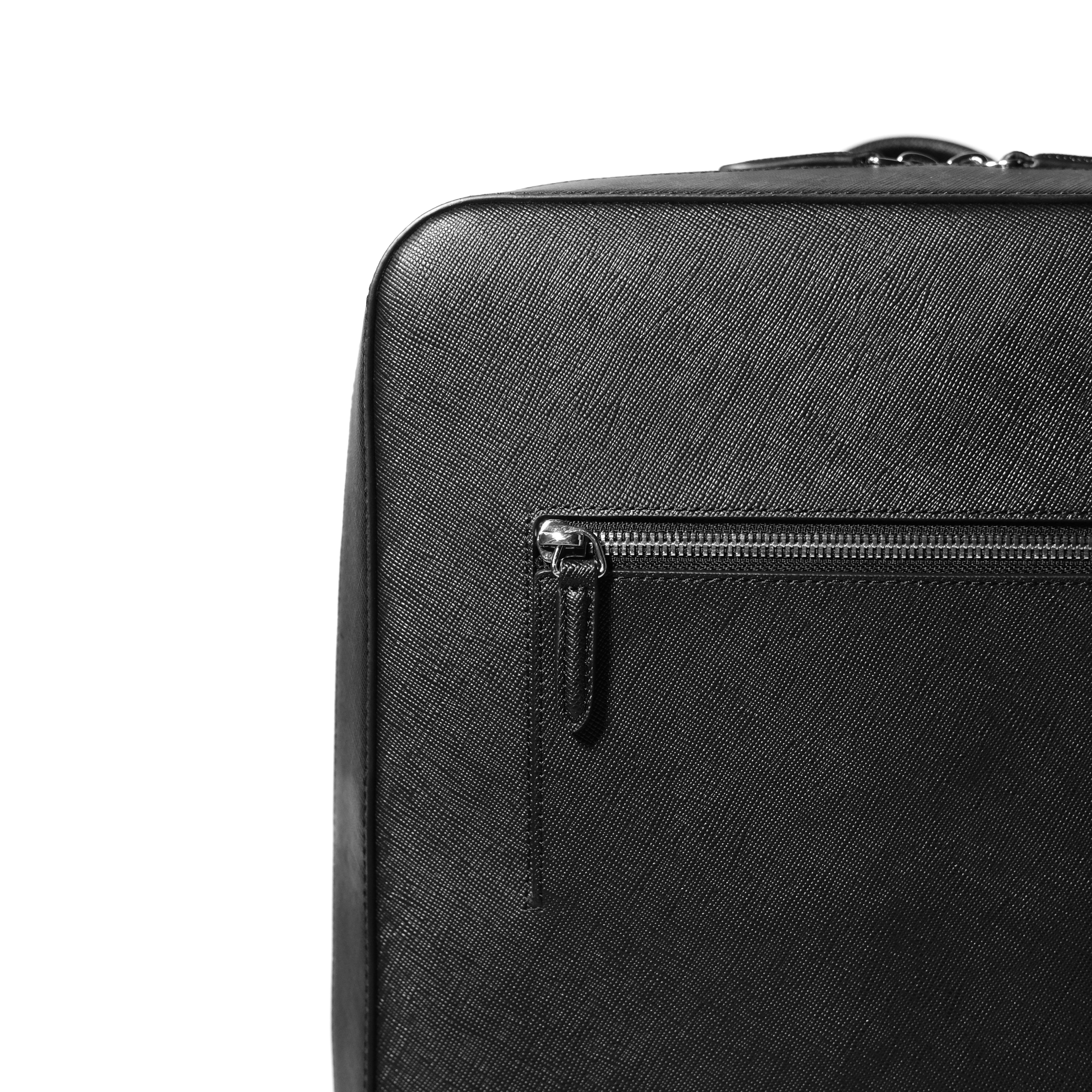 [Coming Soon]  Italian Saffiano Leather Square Backpack