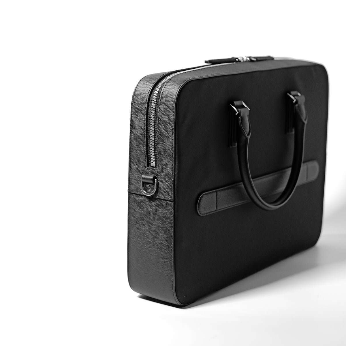 <tc>Italian Saffiano Leather Briefcase
</tc>