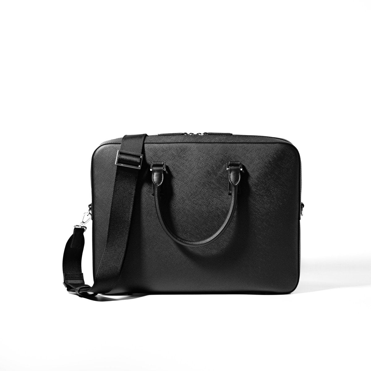 [Coming Soon] Italian Saffiano Leather Briefcase (Utility Model) - aucentic