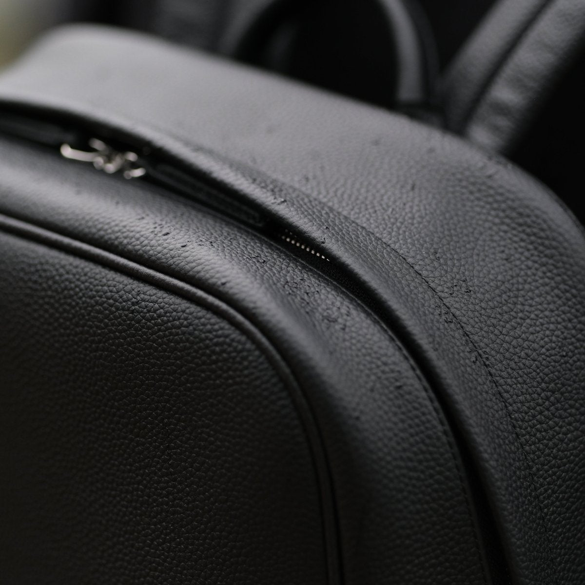 [Coming Soon] Water-Resistant Leather Backpack - aucentic
