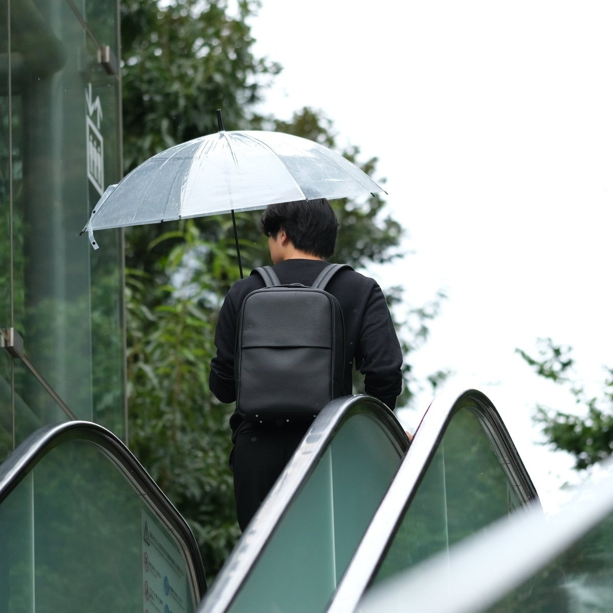 [Coming Soon] Water-Resistant Leather Backpack - aucentic