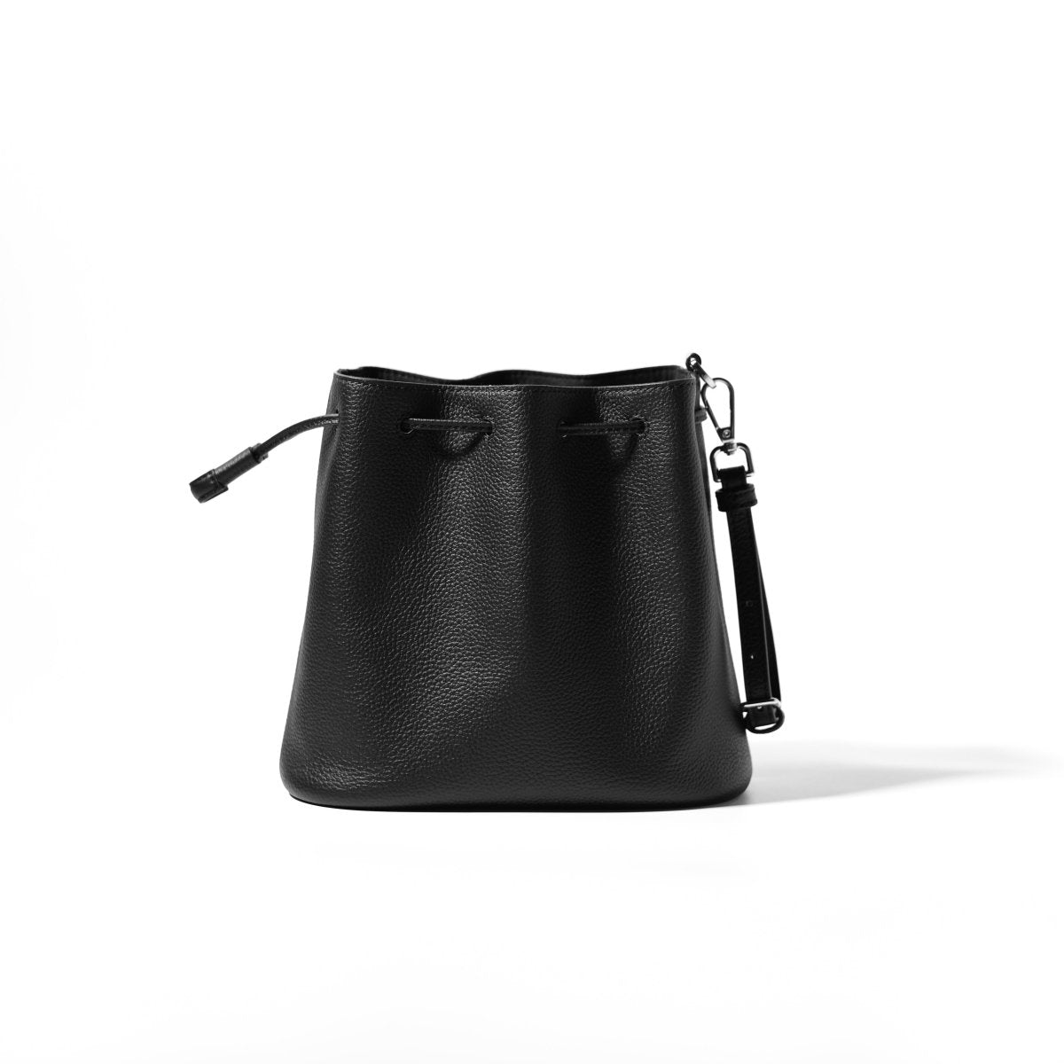 <Coming soon>Italian Leather Drawstring Bag - aucentic