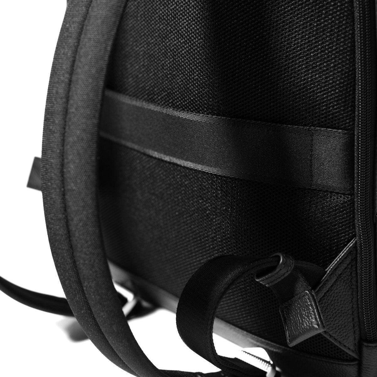 Full Grain Leather Round Backpack - aucentic