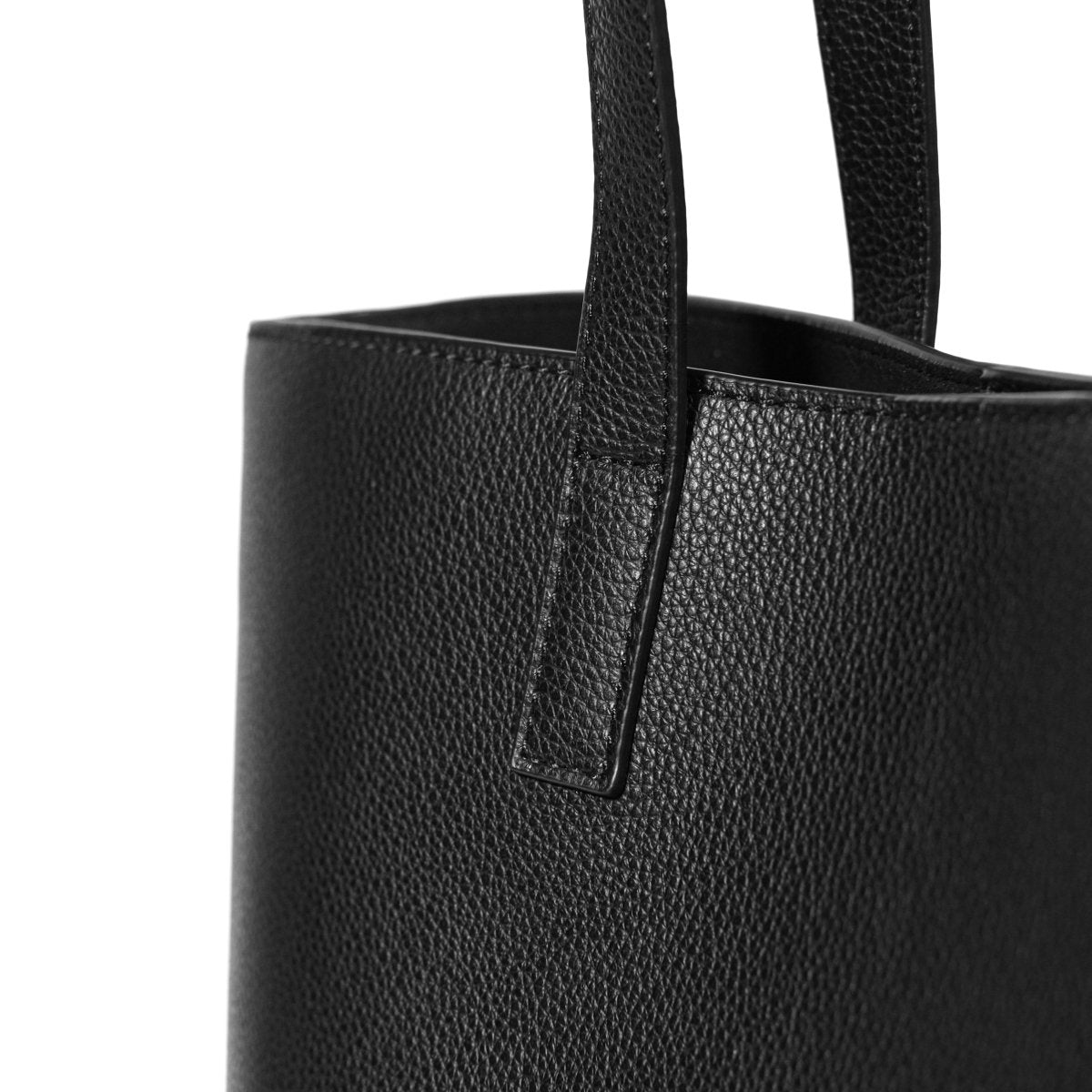 Italian Leather Casual Tote (Grey) - aucentic