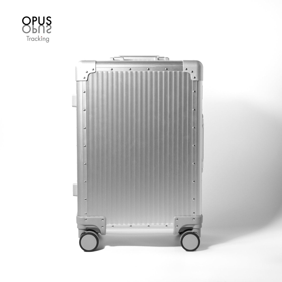 <受注生産>Stripe Aluminum Suitcase(Metallic) Op.13 - OPUS Tracking - aucentic