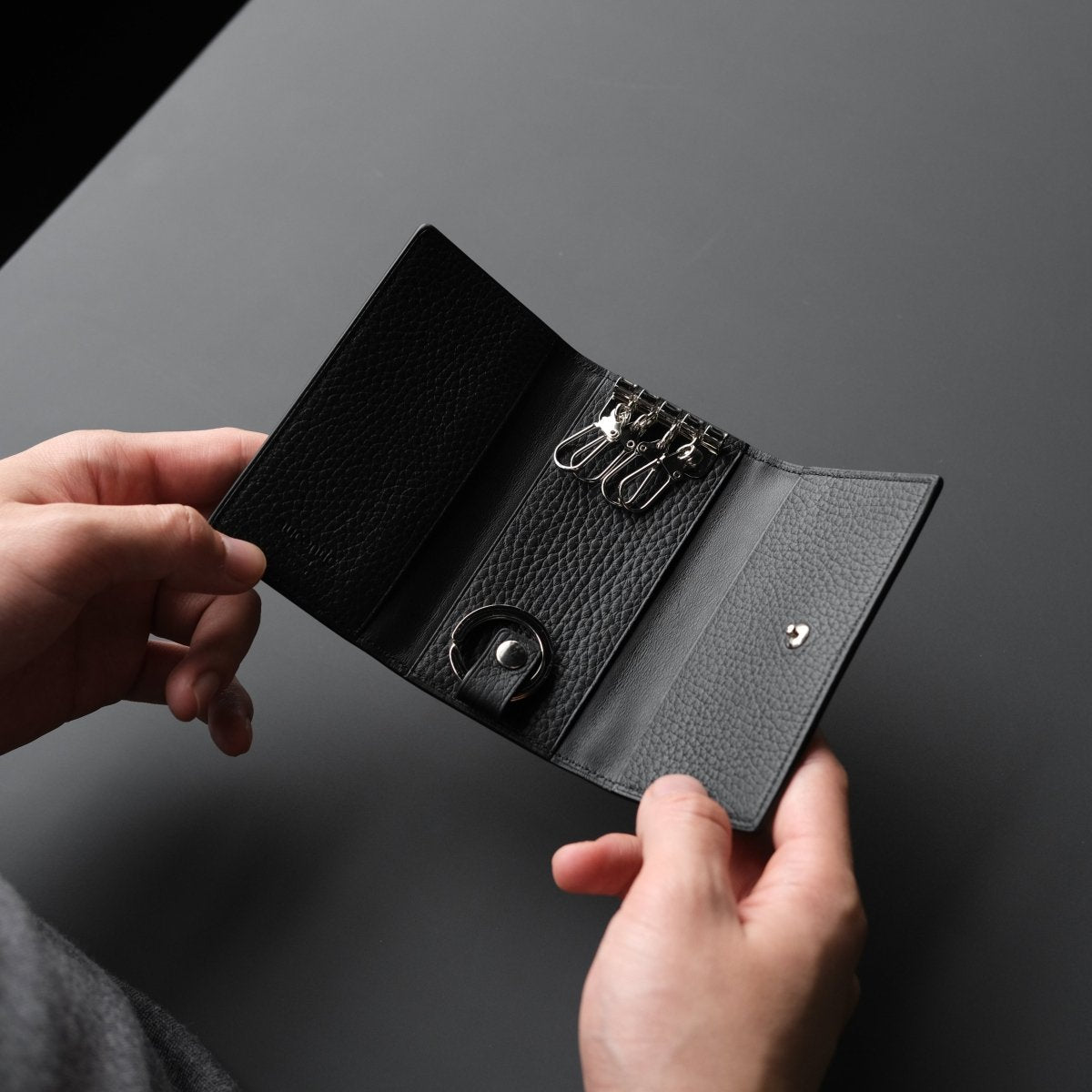 <受注生産>Taurillon Lagun - Key Case - aucentic