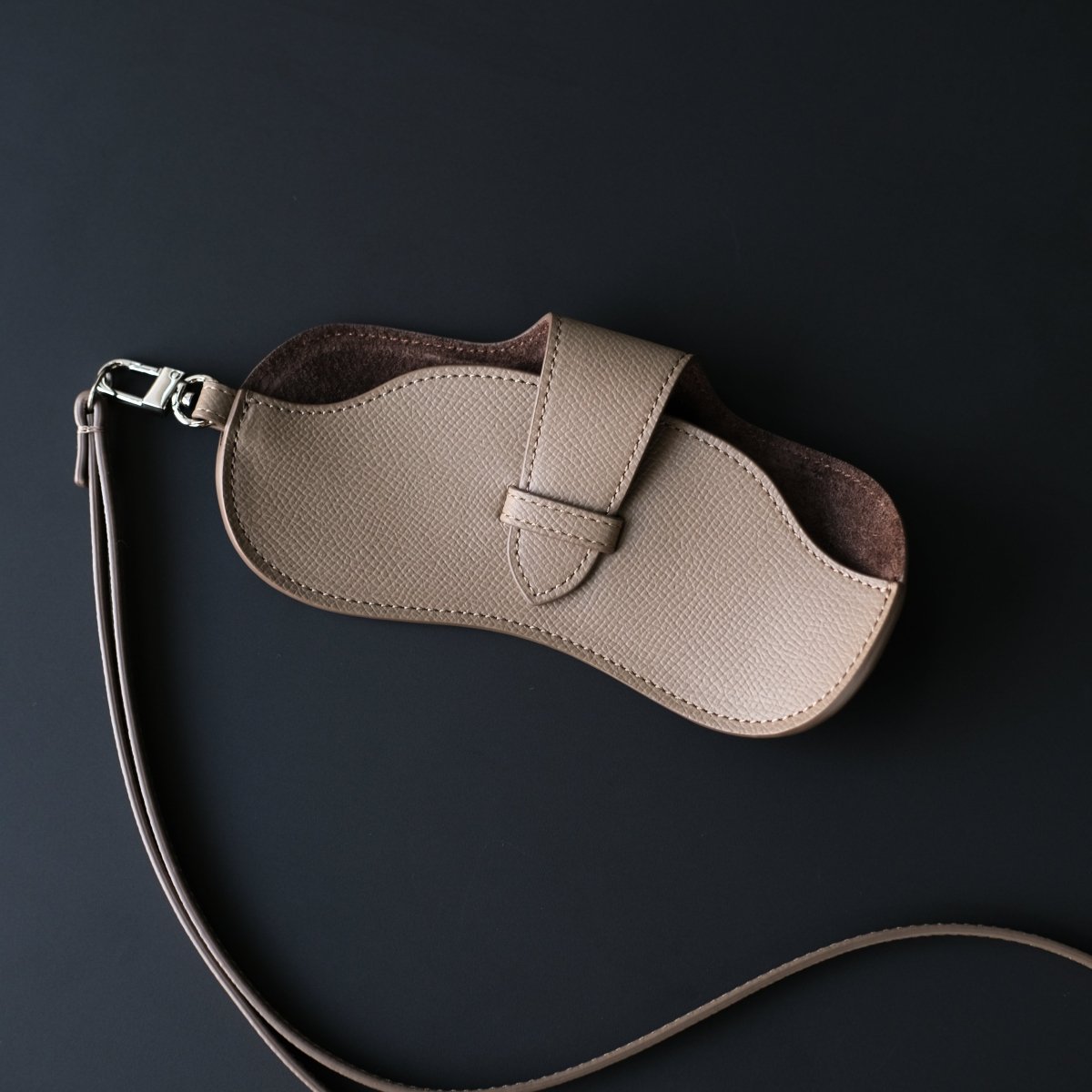 Waprolux-Envelope Glasses Case (TAUPE) - aucentic