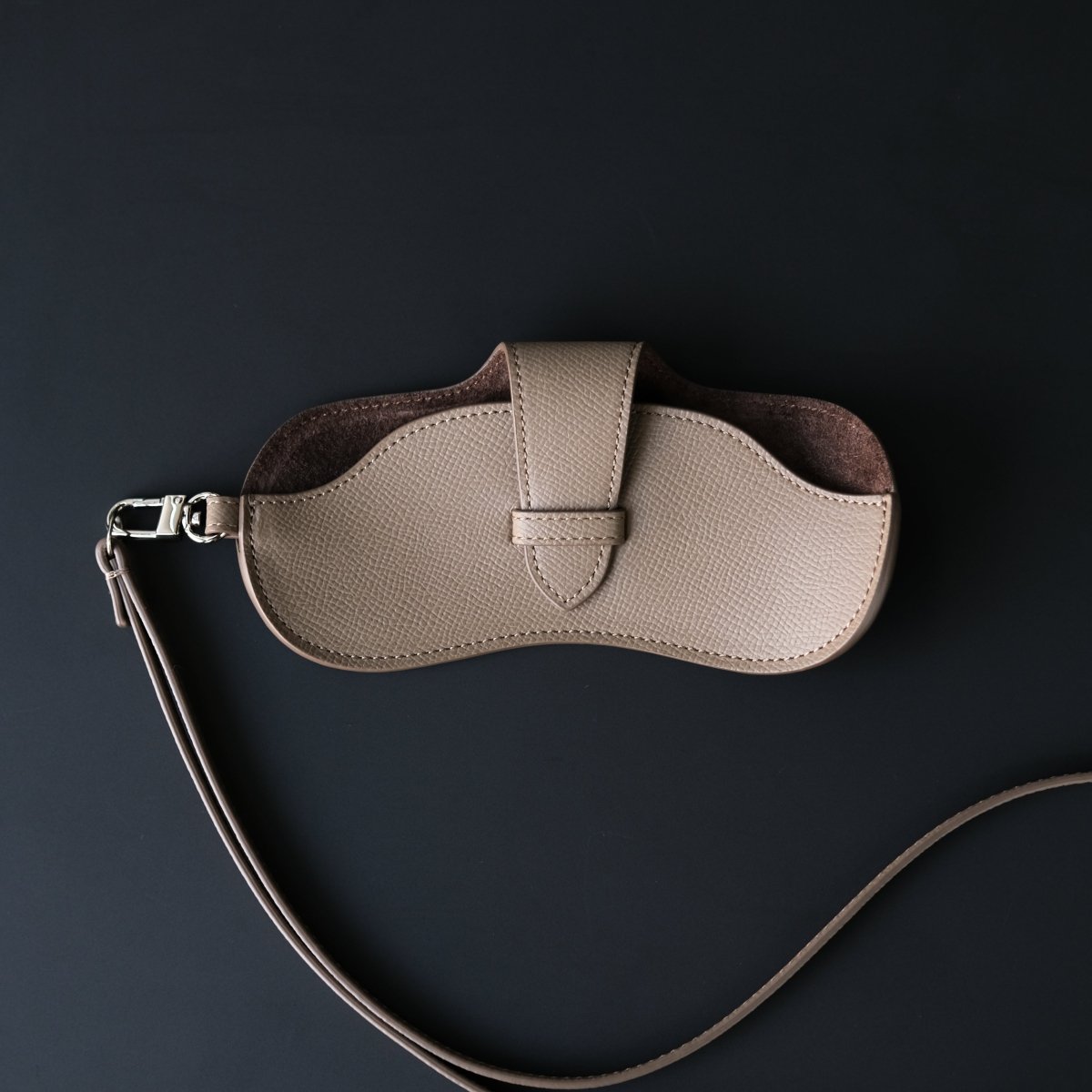 Waprolux-Envelope Glasses Case (TAUPE) - aucentic