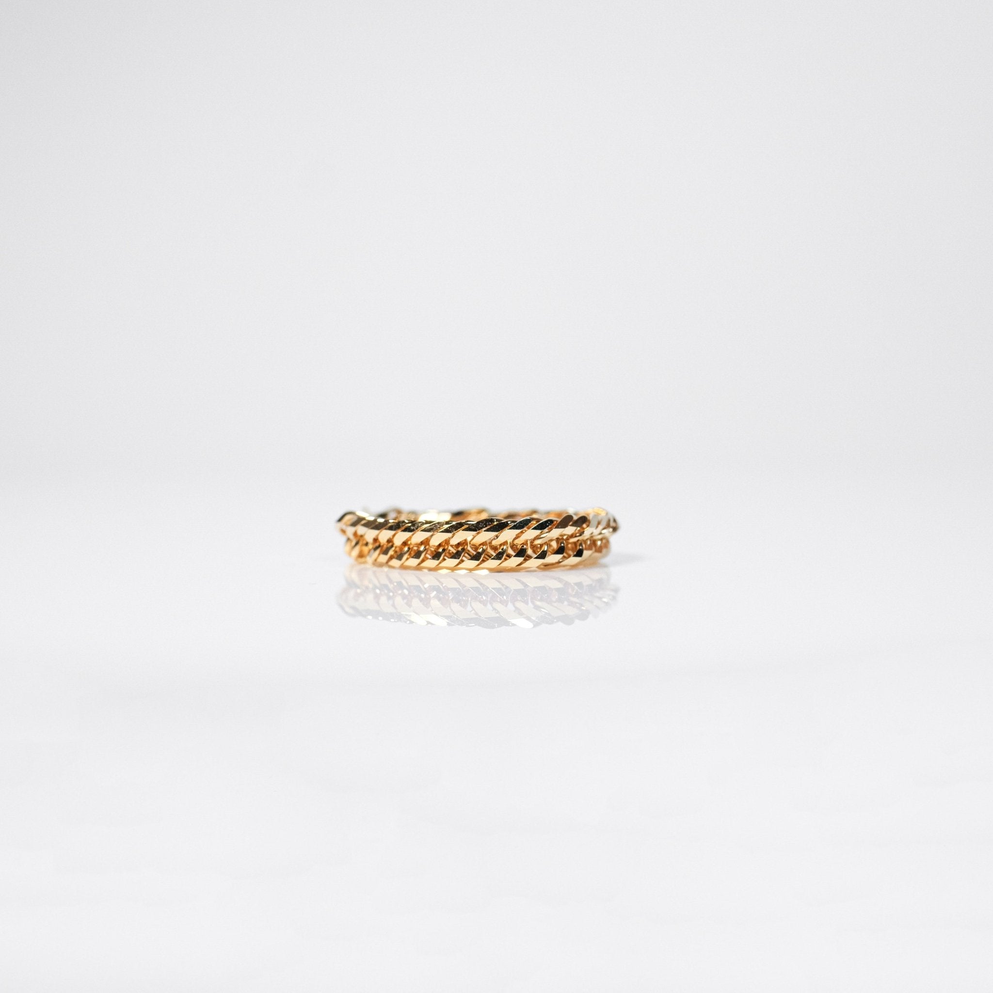 18k Solid Gold Kihei Ring - aucentic