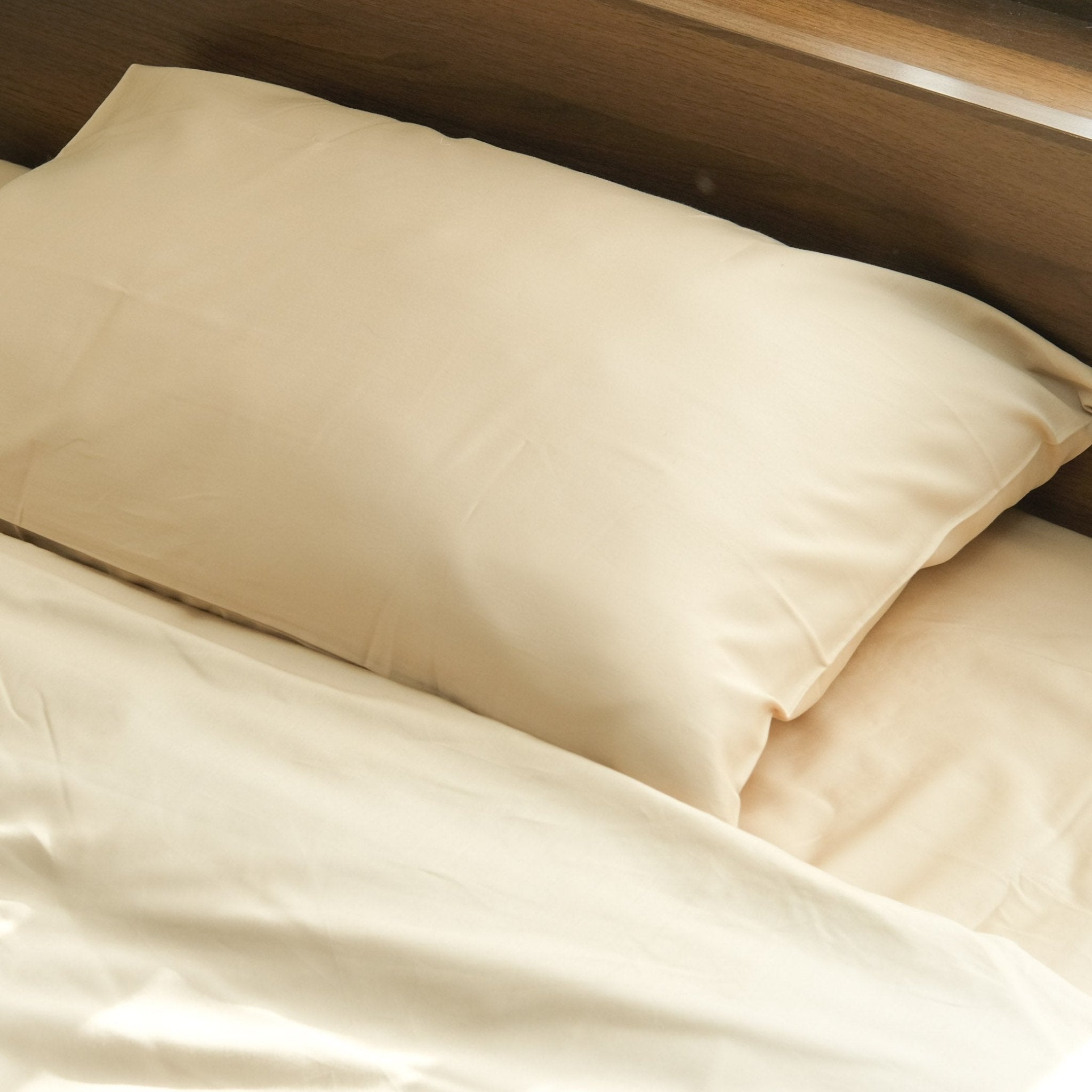 400TC Cotton Sateen Pillowcace(2枚セット)