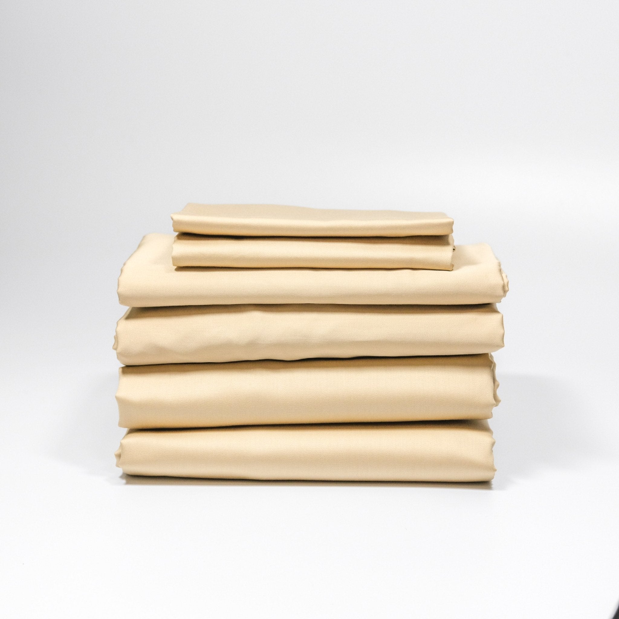 400TC Cotton Sateen Bedding Set(掛け布団カバー&ボックスシーツ&枕カバー)