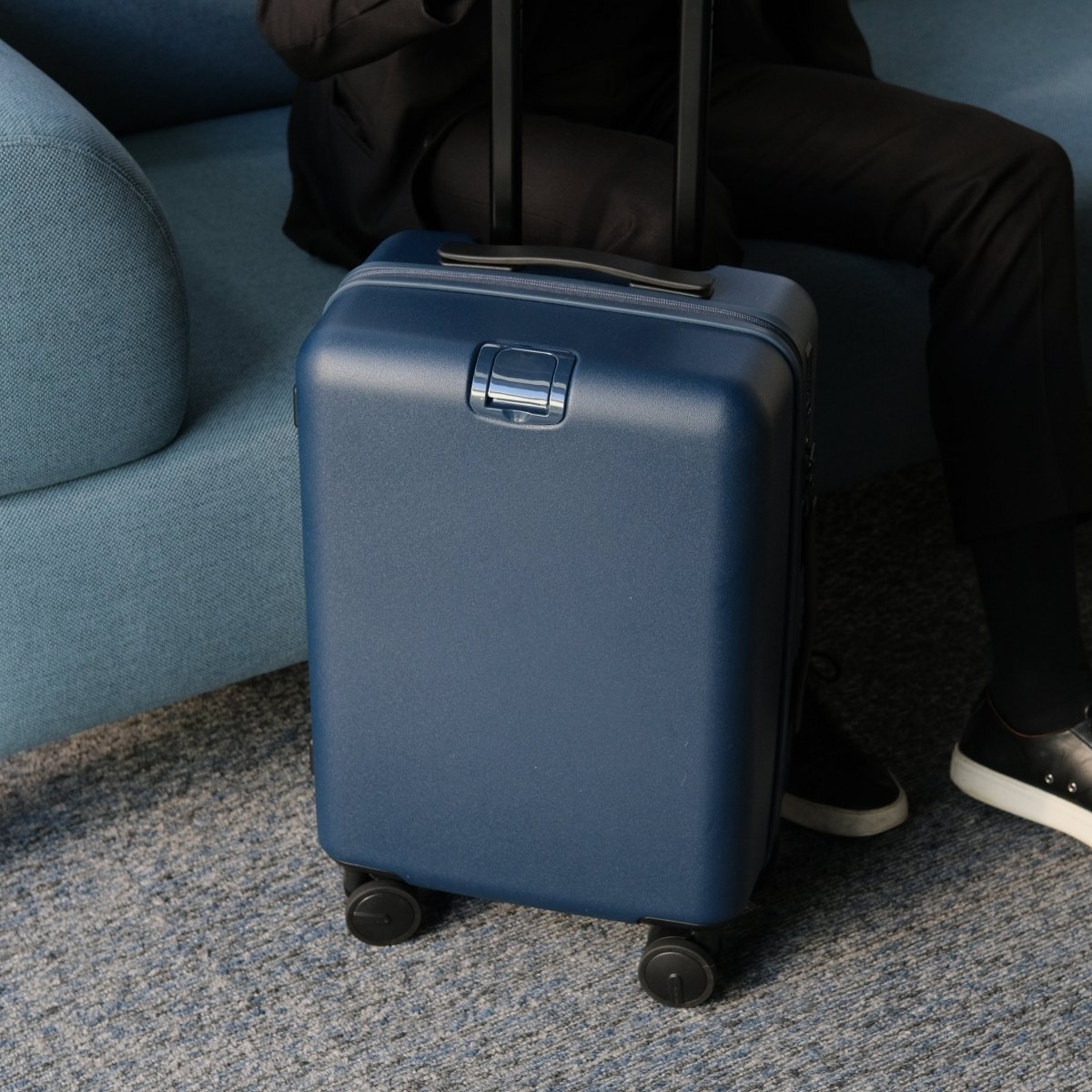 Essential Luxe Suitcase（Dark Blue） - aucentic